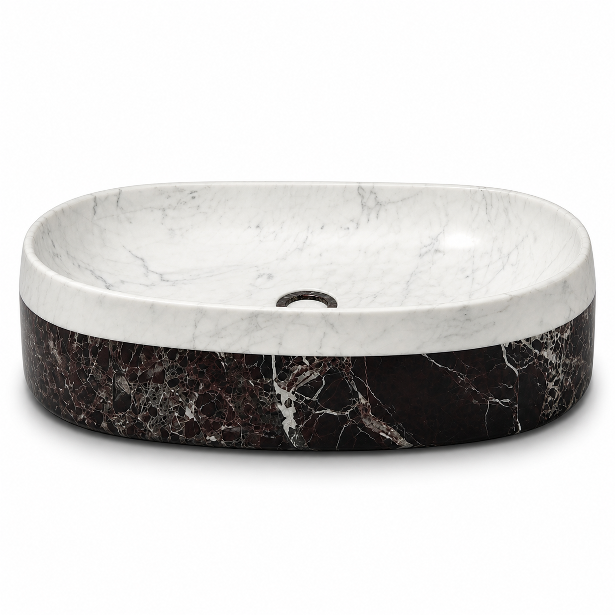 Noir Veil Marble Basin