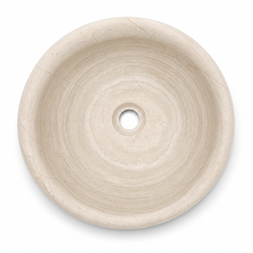 Alba Sand Sculpted Basin