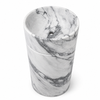 Carrara Marble Freestanding Basin