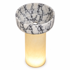 Luna Marble Freestanding Basin
