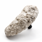 Silver Galaxy Travertine Door Handle