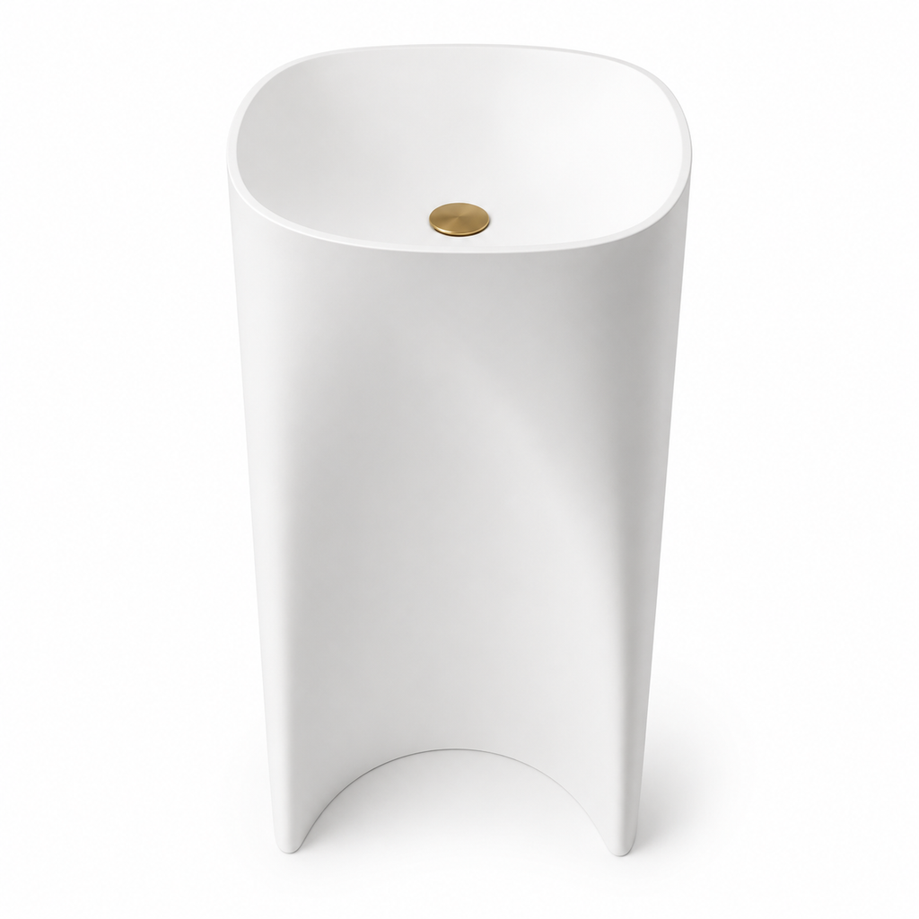 Arco Sculptural Pedestal Basin