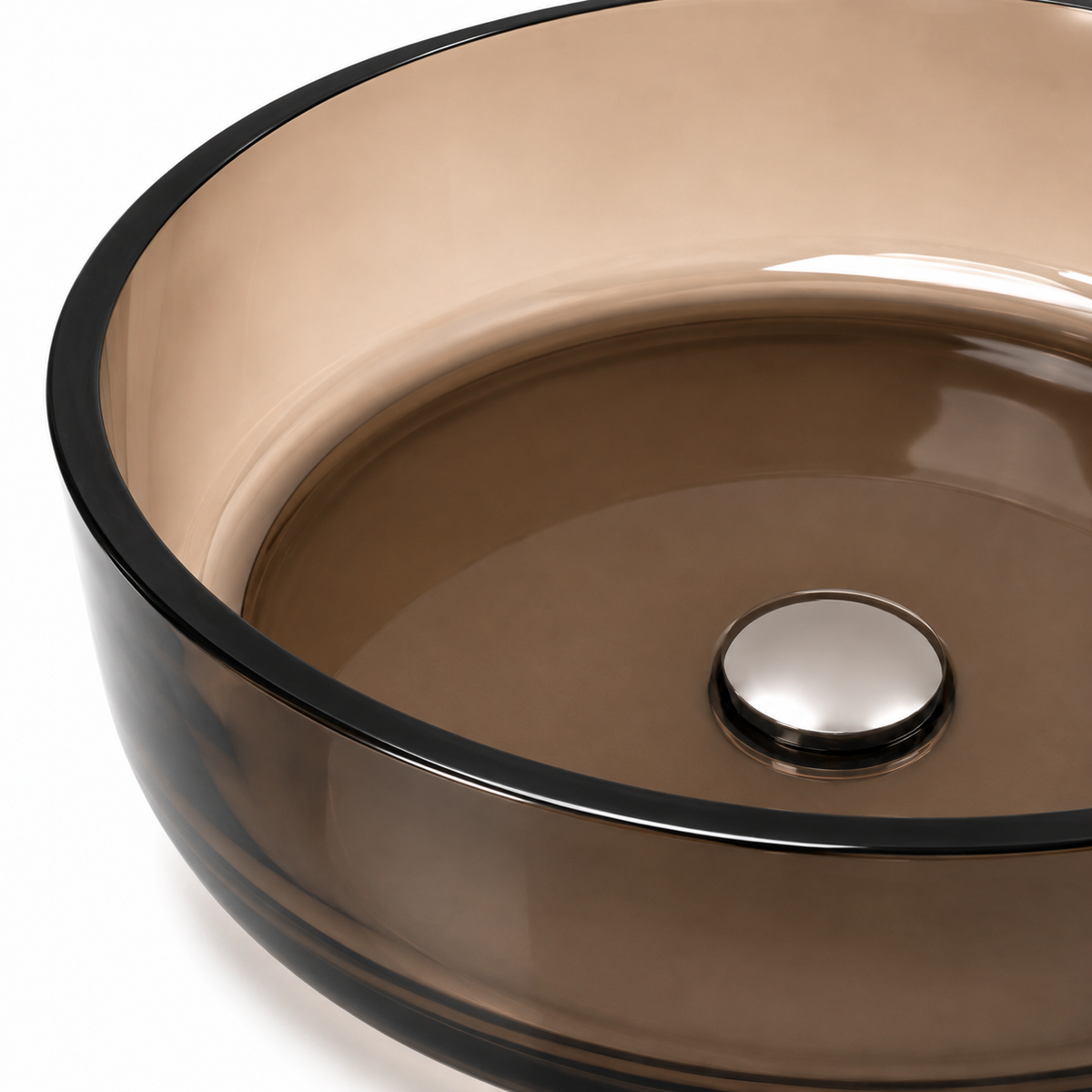 Veyra Glass Countertop Basin