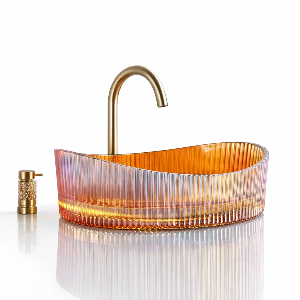 Cristallo Glass Basin – Clarity