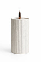 Halo Ribbed Pedestal Basin