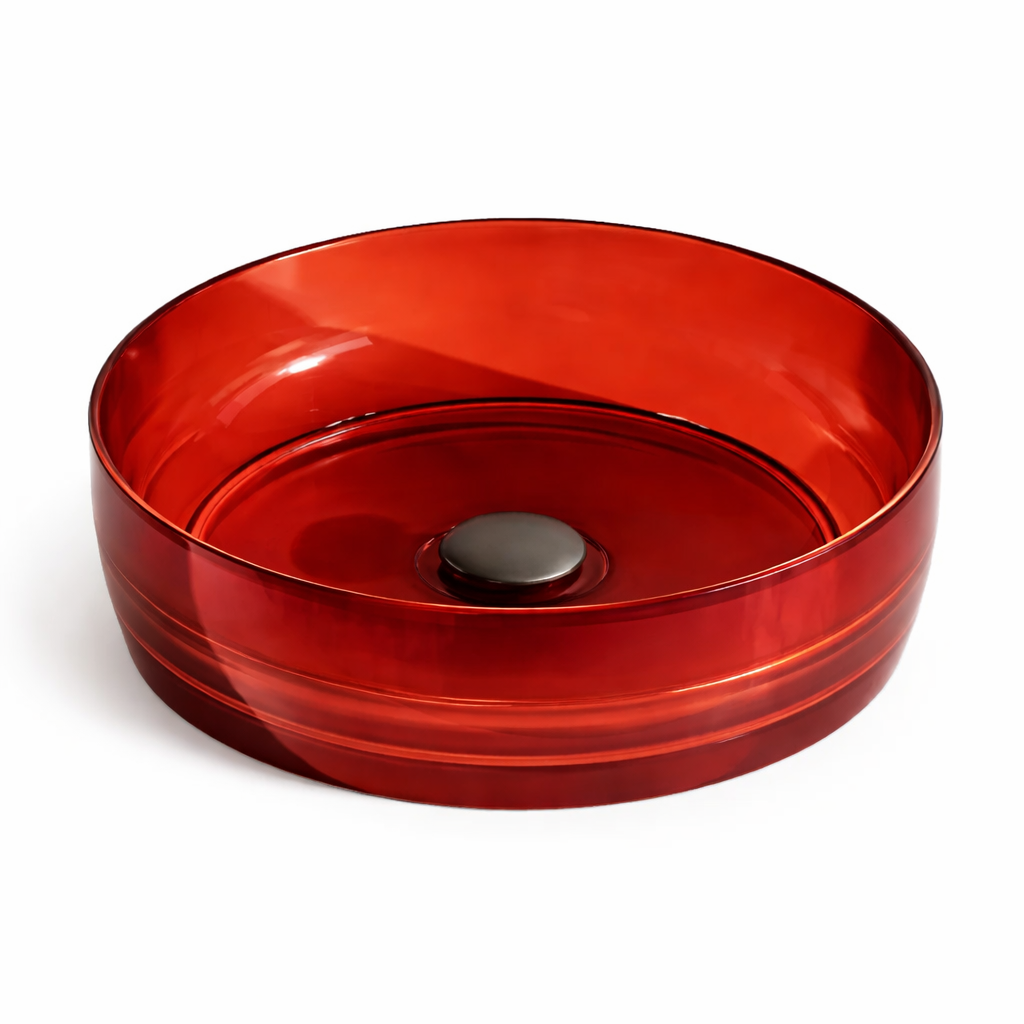 Transparent Resin Basin – Crystal