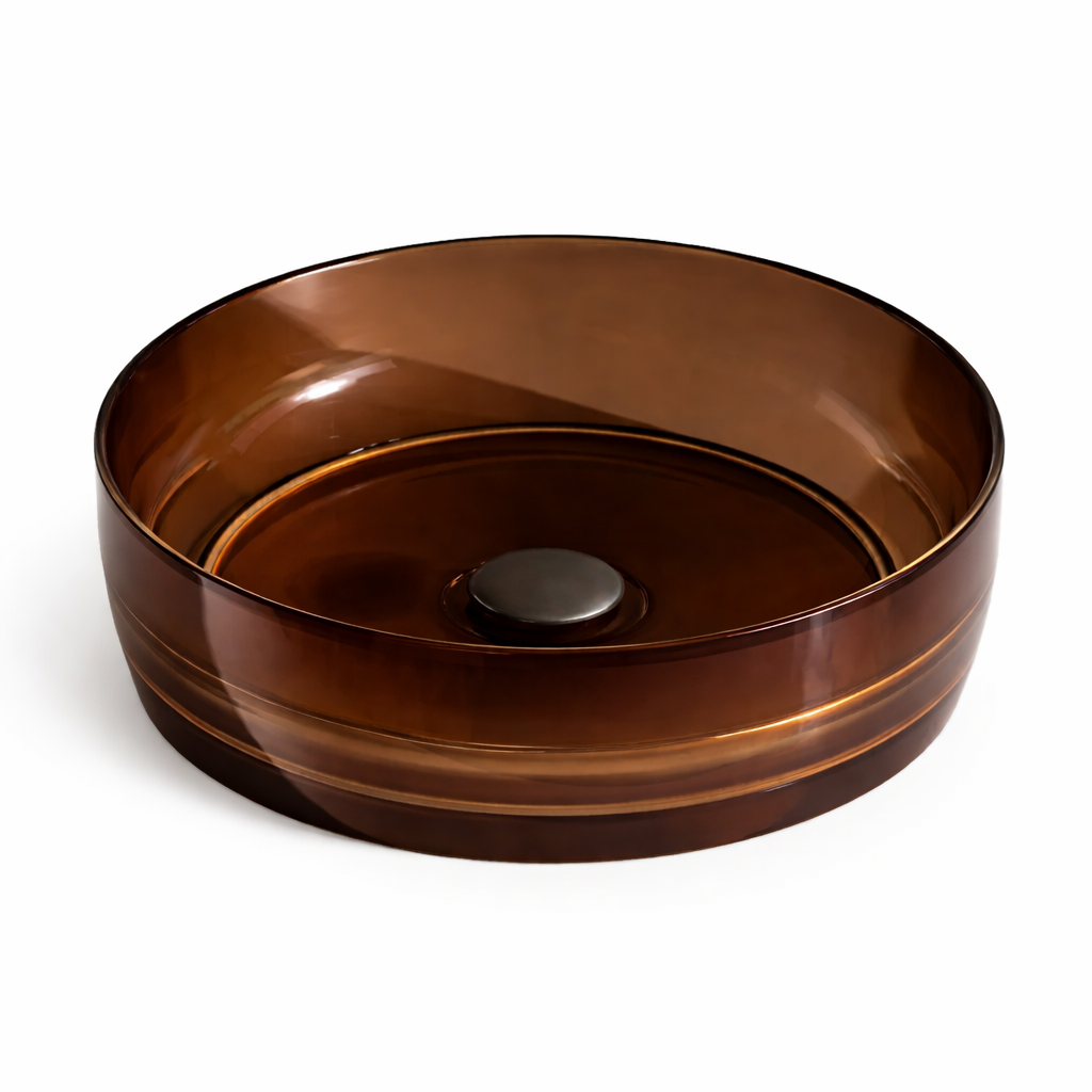 Transparent Resin Basin – Crystal