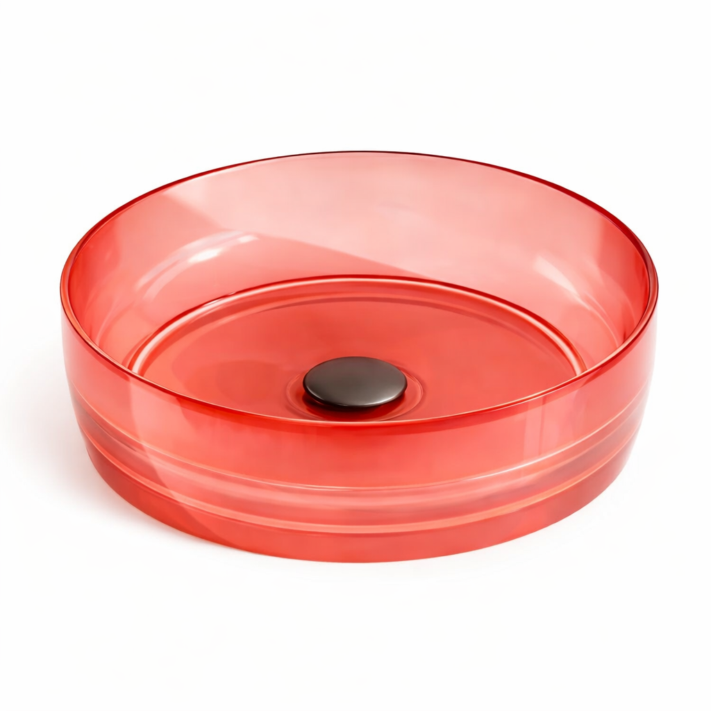 Transparent Resin Basin – Crystal