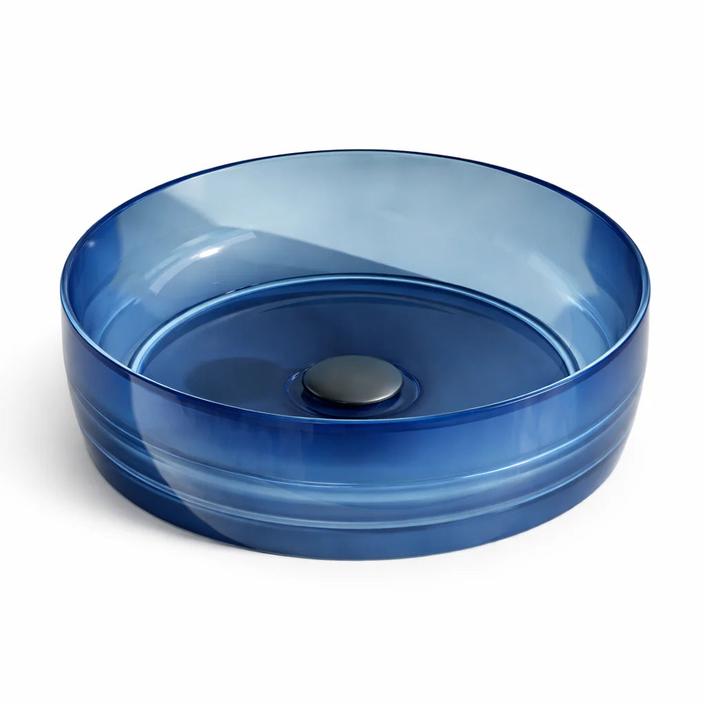 Transparent Resin Basin – Crystal