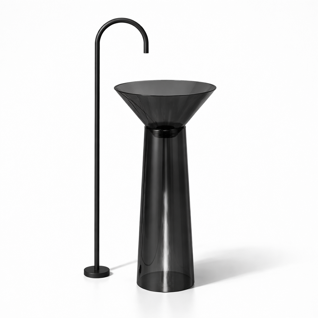 Minimal Stone Basin – Pure