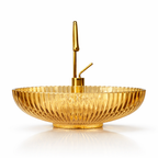 Fluted Stone Basin – Ridge