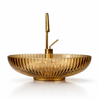 Fluted Stone Basin – Ridge