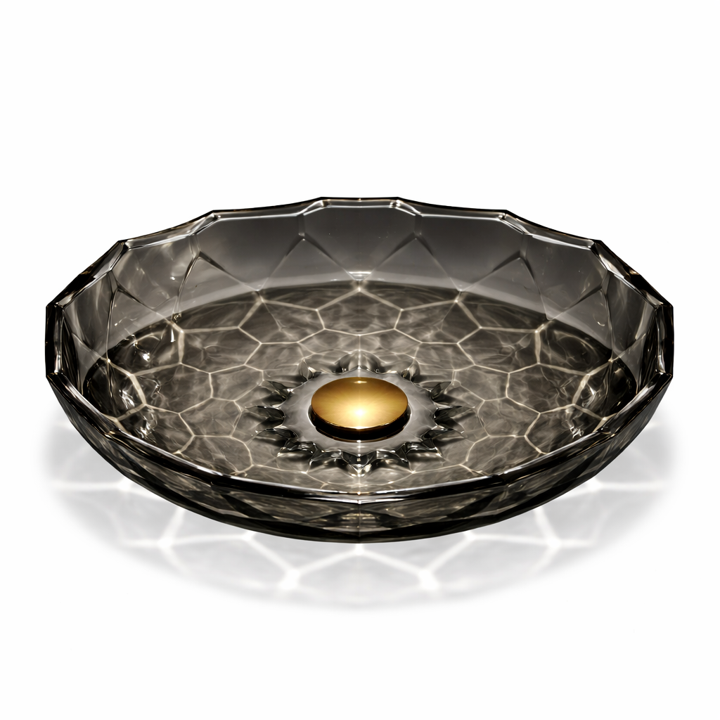 Hexagon Glass Basin – Prism