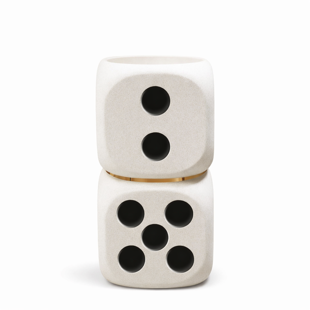 Cube Stone Basin – Dice