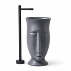 Sculpted Face Basin – Queen