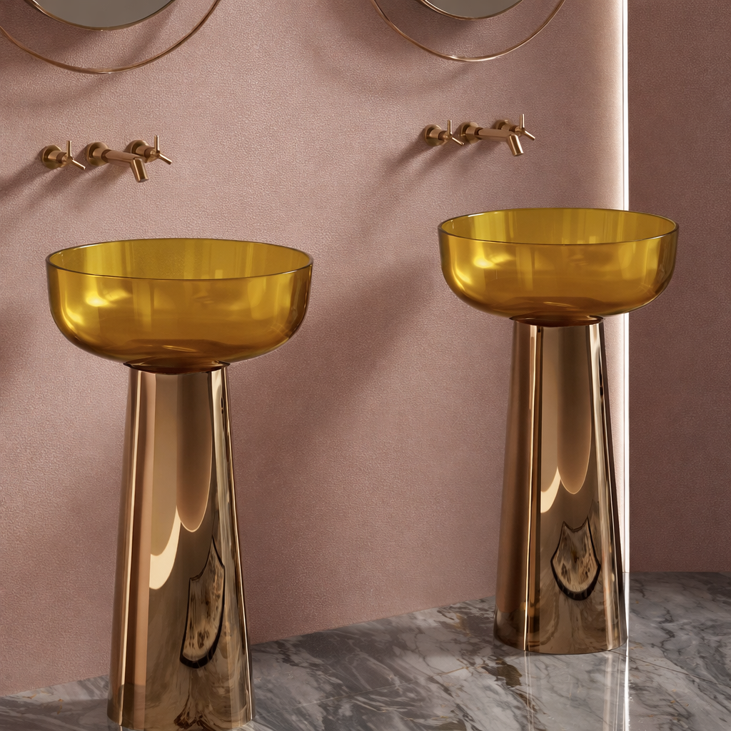 Crystal Resin Basin – Aura