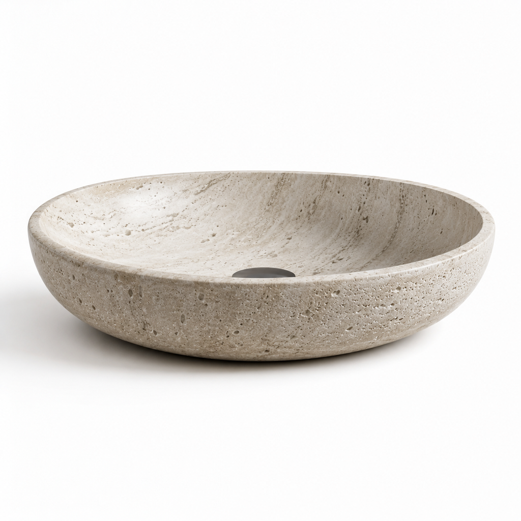 Elara  Artificial Stone Vessel Basin