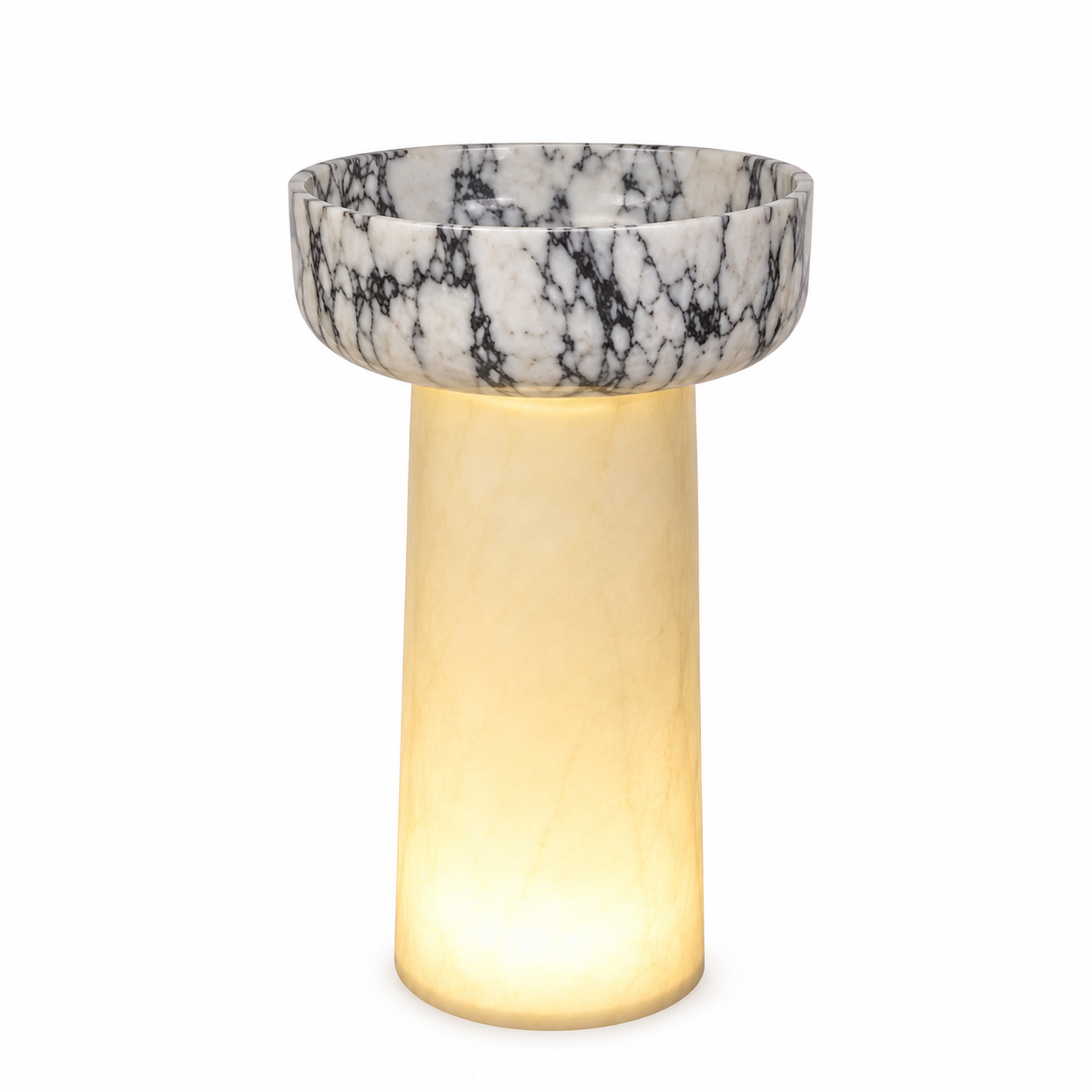 Luna Marble Freestanding Basin