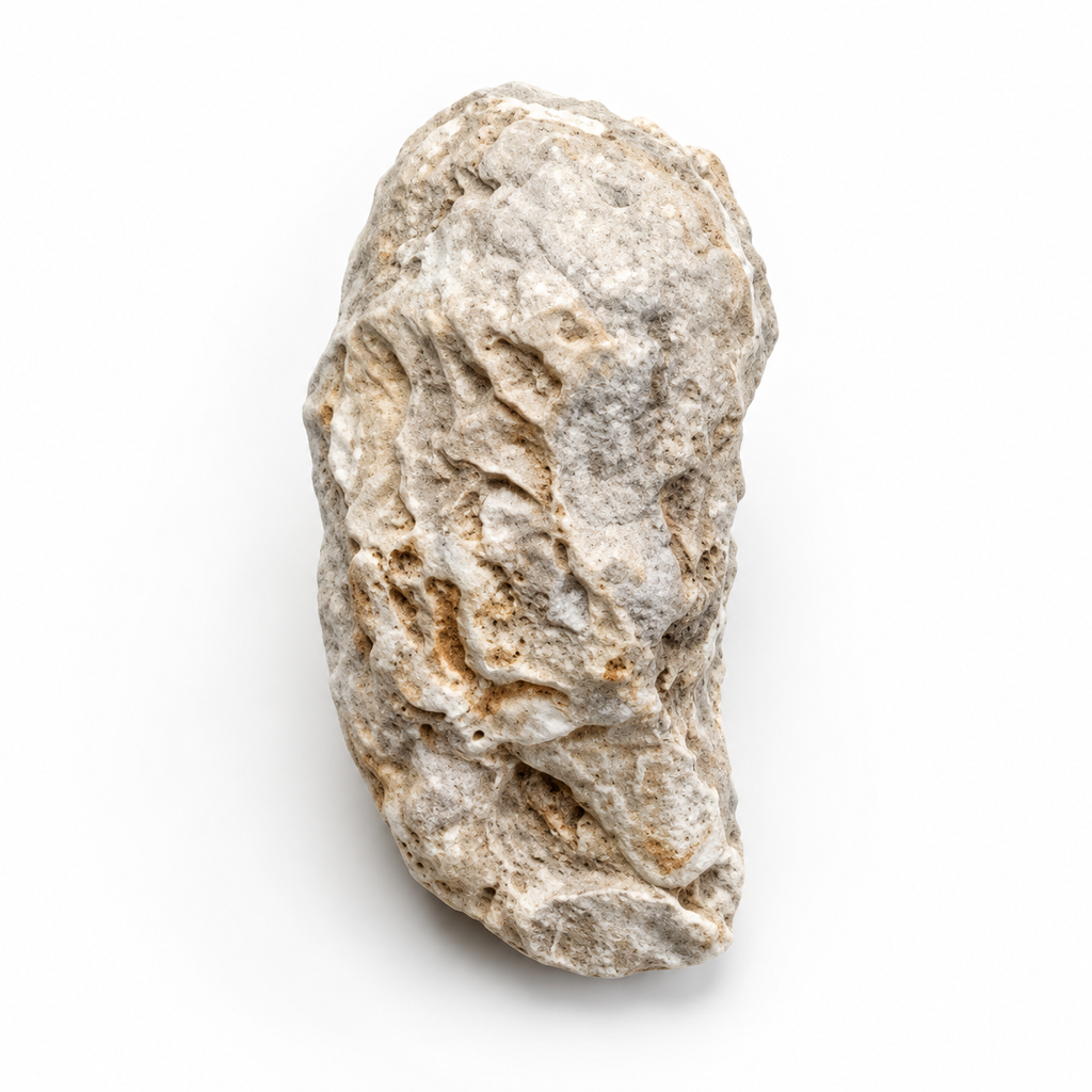 Silver Galaxy Travertine Door Handle