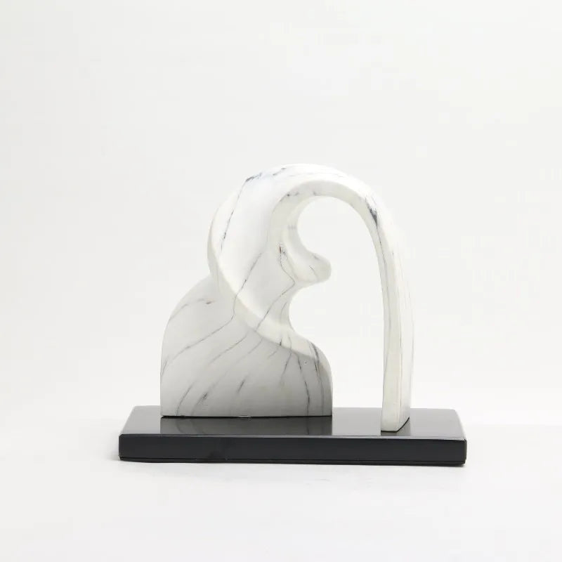 Console Table Decor Artificial Stone Carving Sculpture