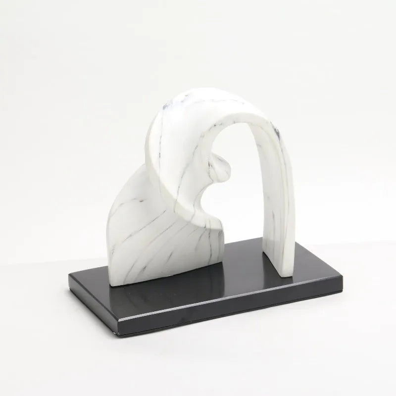 Console Table Decor Artificial Stone Carving Sculpture
