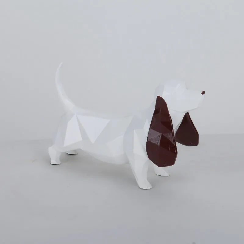 Enhance your space with our Resin Dog Object