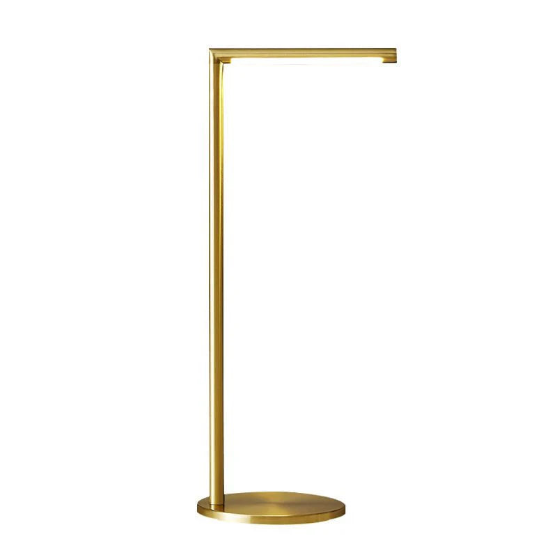 Minimalist Copper LED Table Lamp
