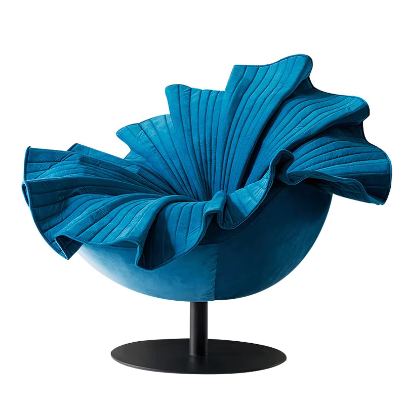 Premium Velvet Lounge Chair