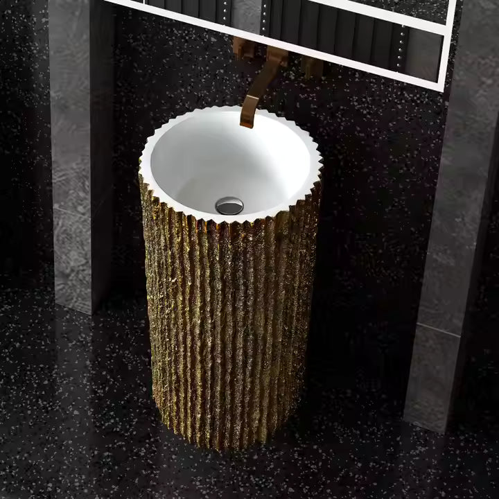 Newest Design Free Standing Art Basin