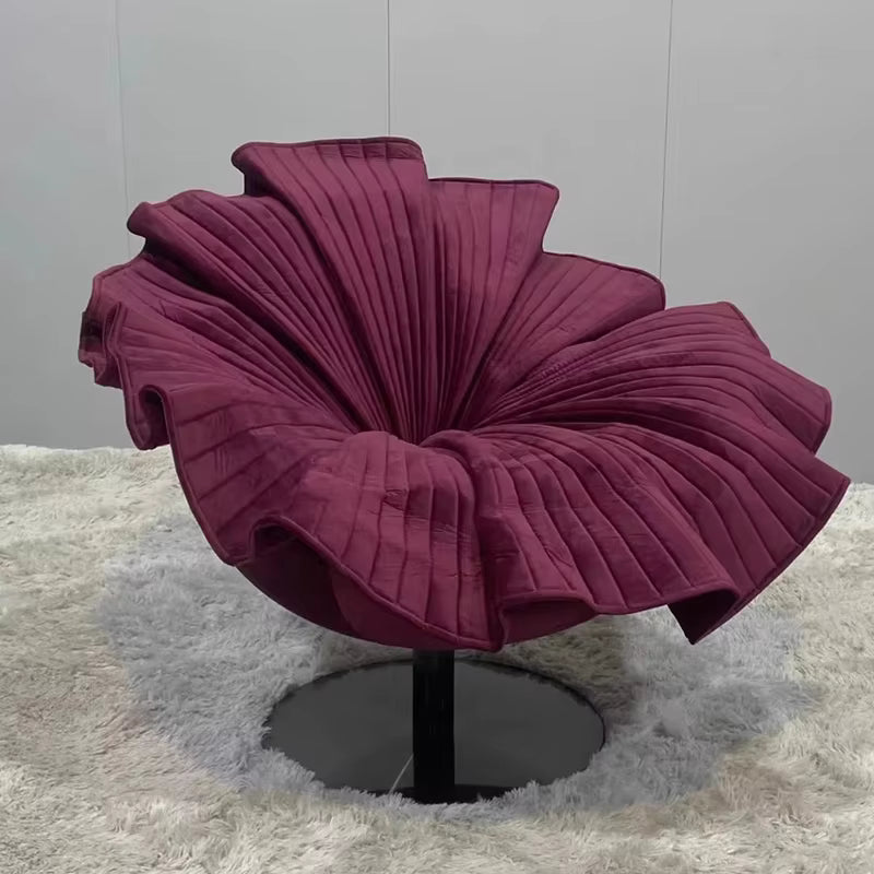 Premium Velvet Lounge Chair