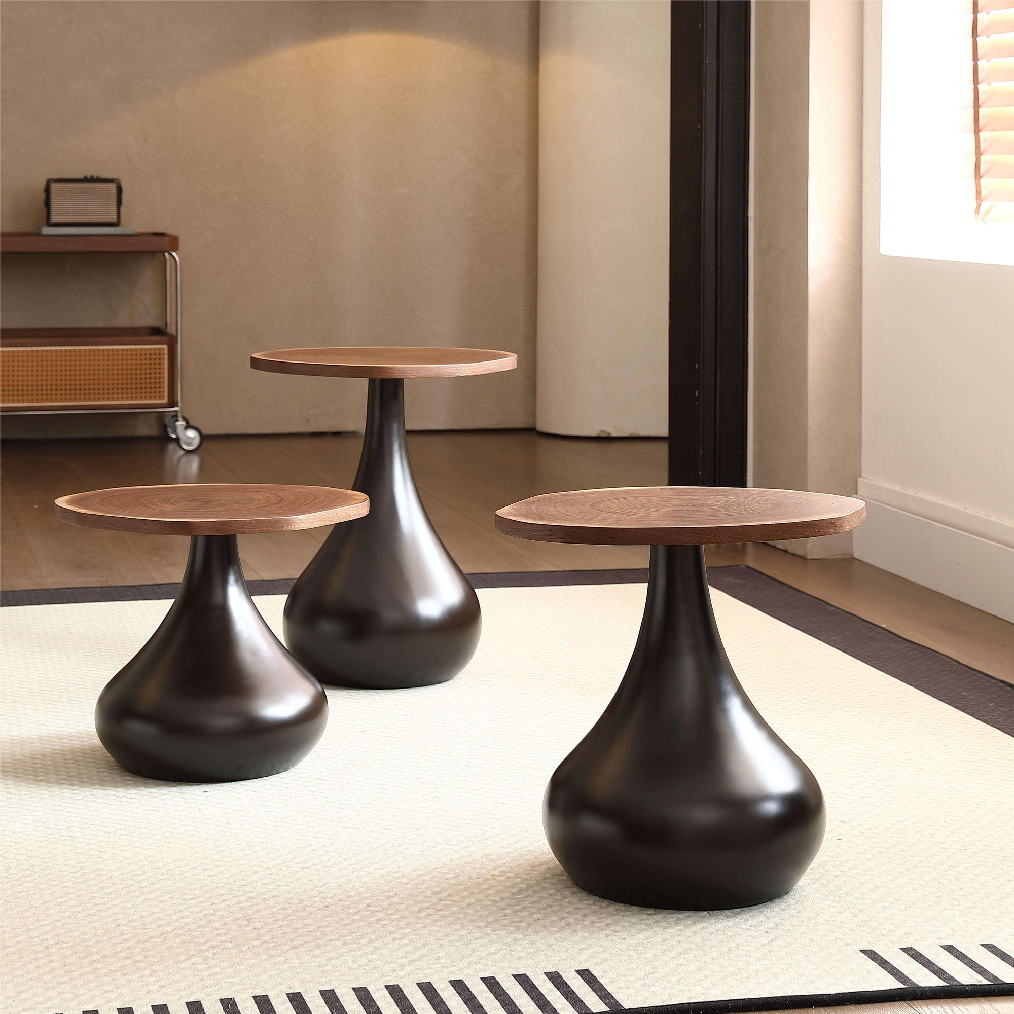 Coffee Table Nordic Wooden Side Table