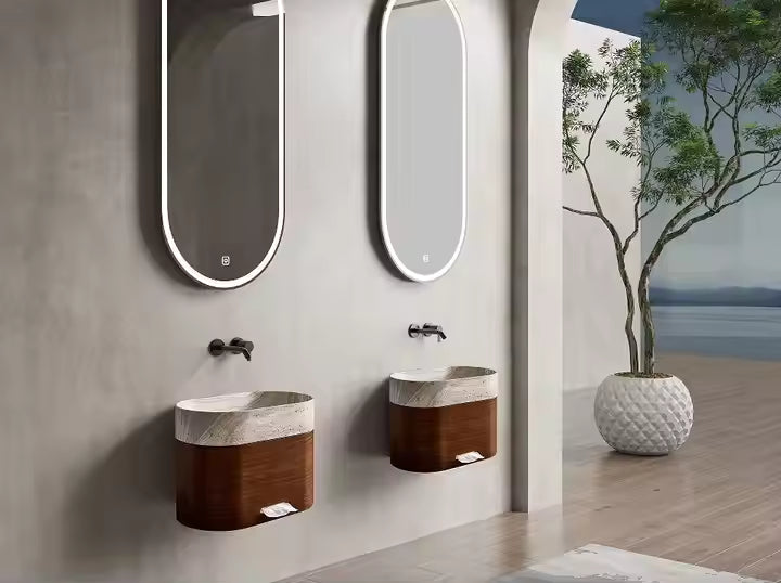 Modern Bathroom Wall-Hung Wash Basin