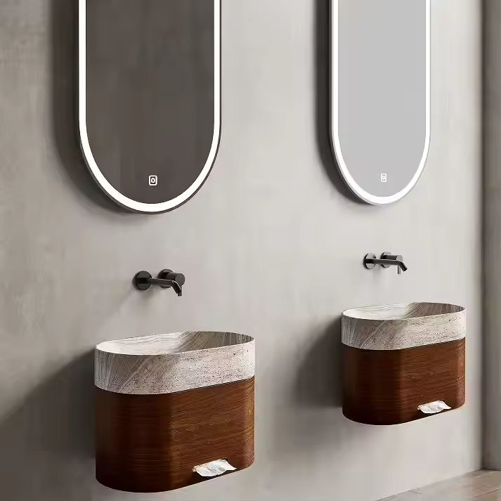 Modern Bathroom Wall-Hung Wash Basin