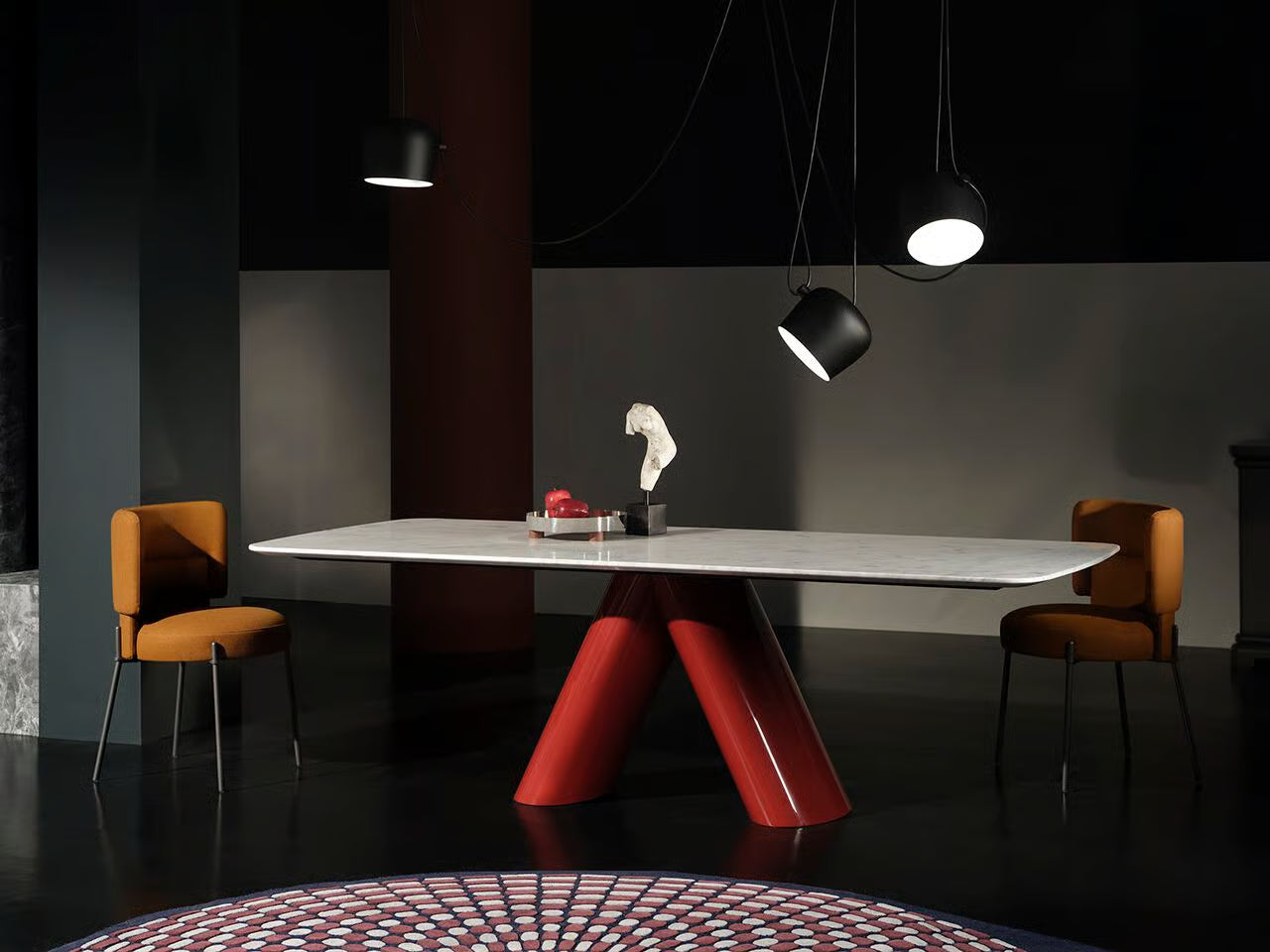 Modern Marble Dining Table – Model 3268
