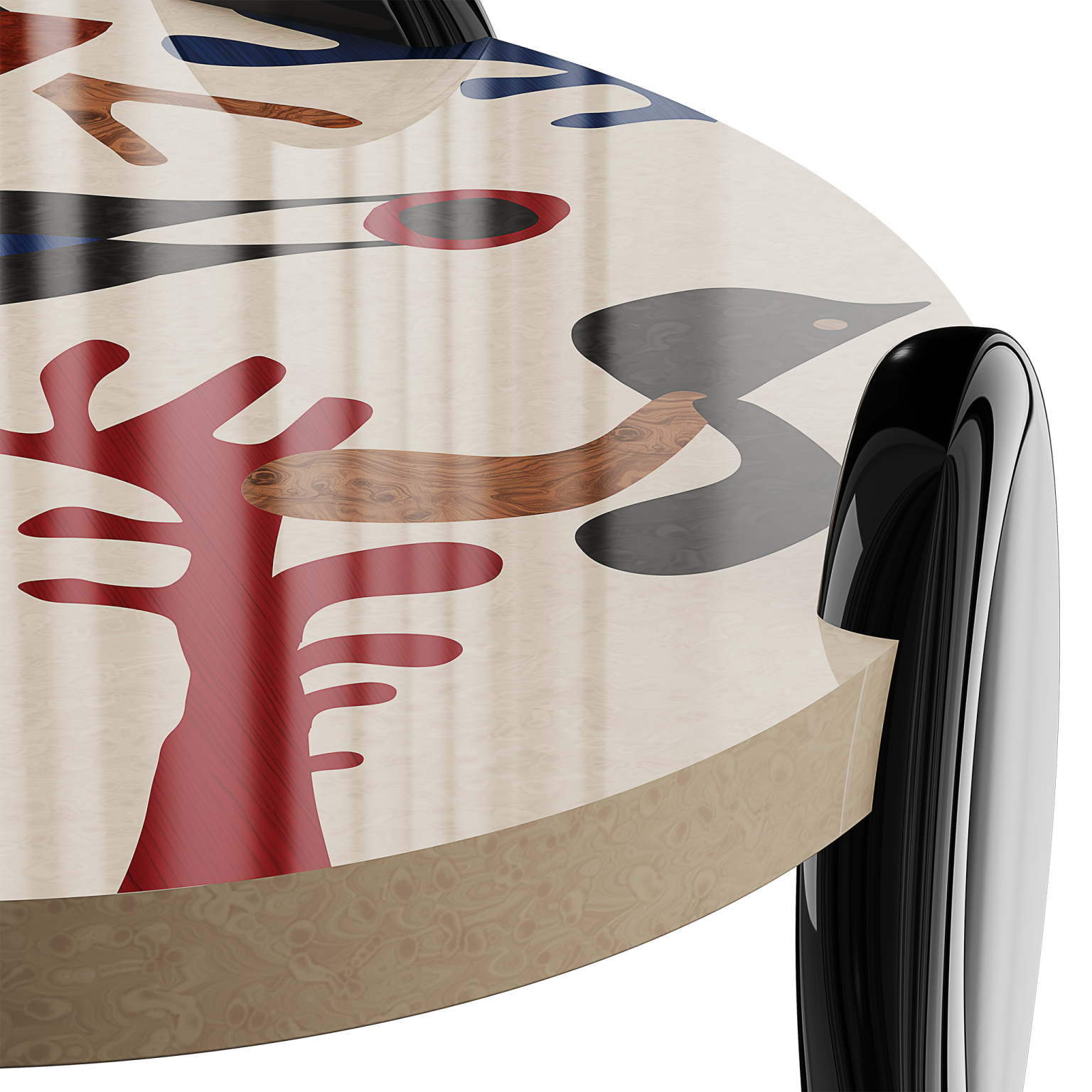 Abstract Art Coffee Table