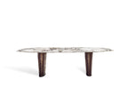 Sculpted Stone Dining Table – Model 3318