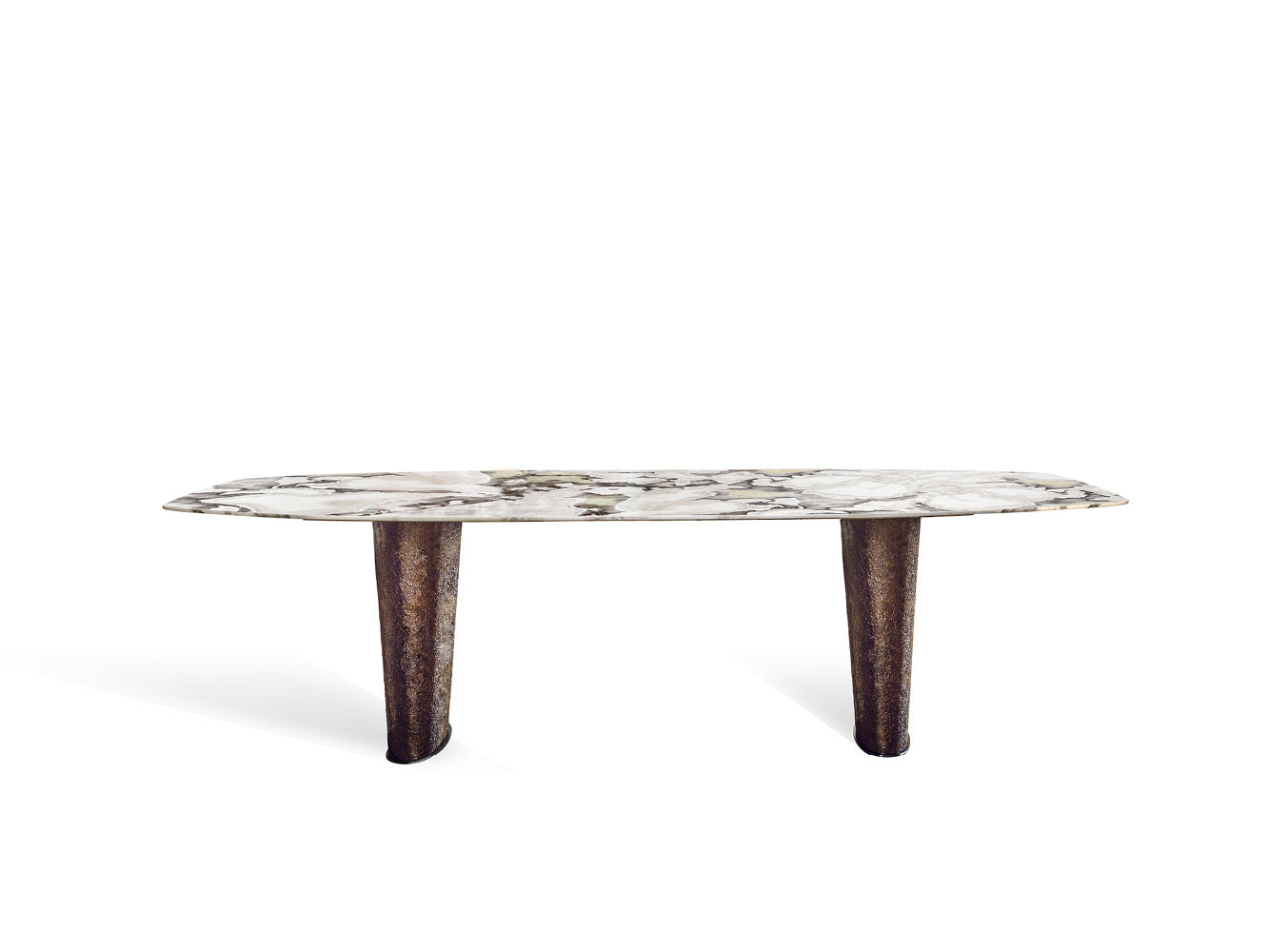 Sculpted Stone Dining Table – Model 3318
