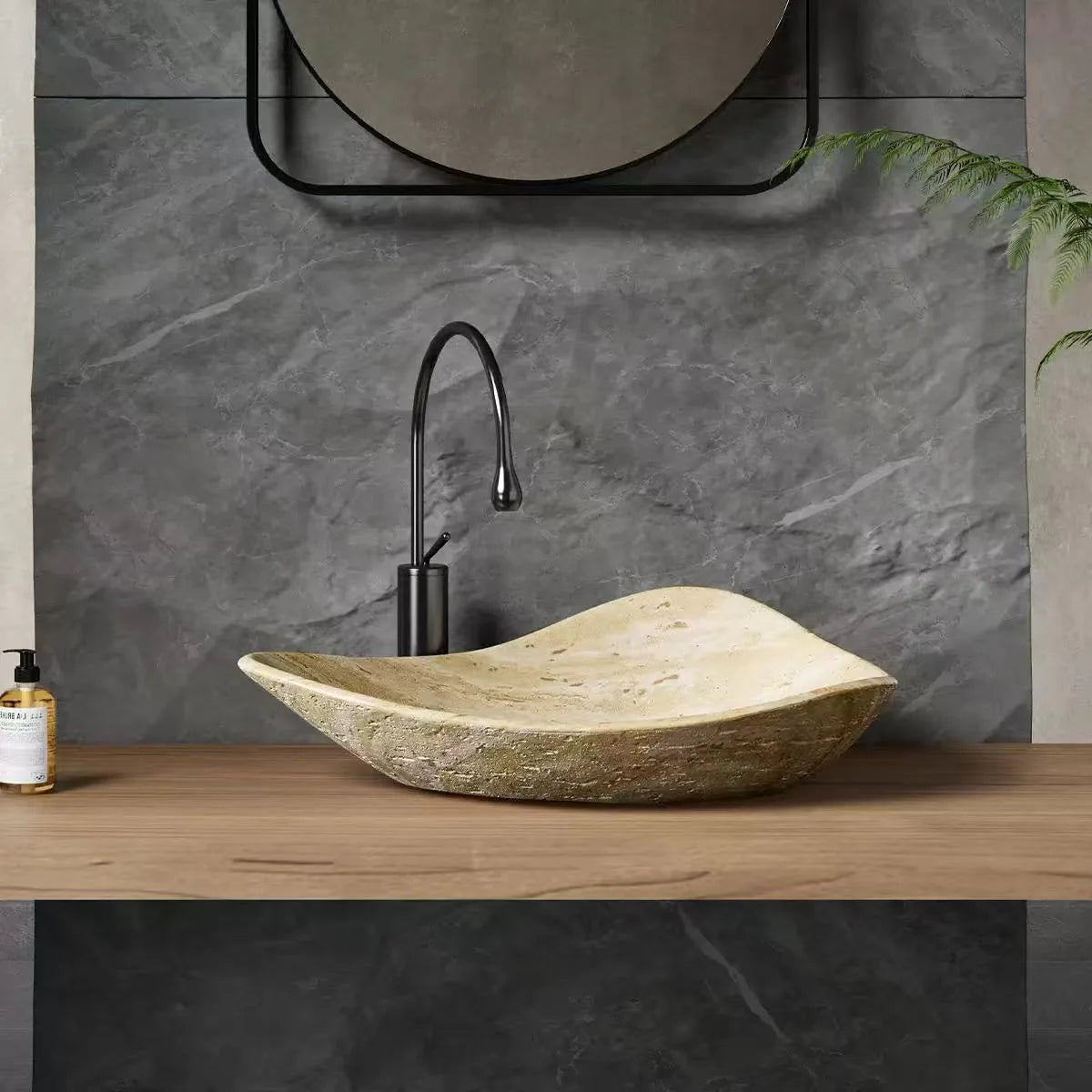 Organic Stone Basin – Plinza