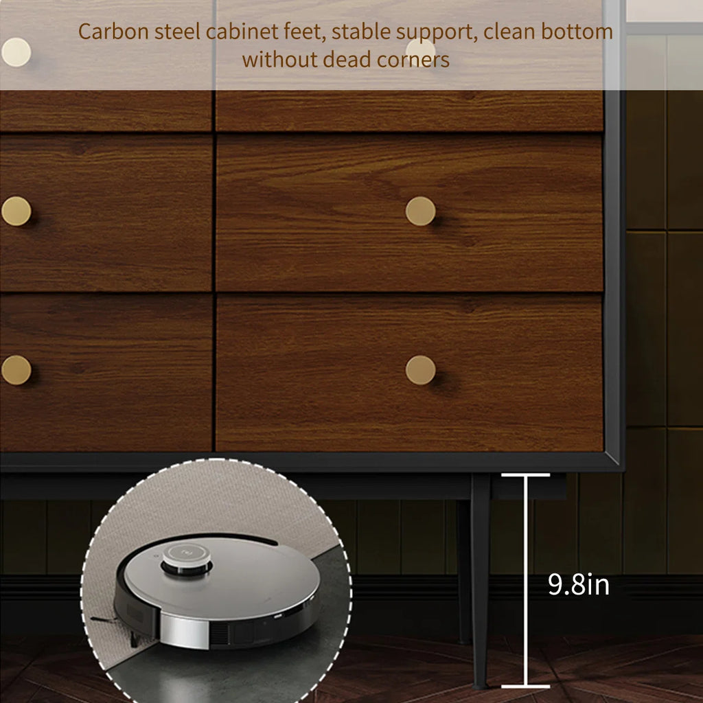 Modern 9-Drawer Wooden Dresser