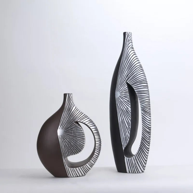 Dawn’s Embrace – Abstract Concept Vase
