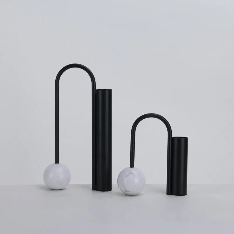 Industrial Chic – Steel Tube Vase