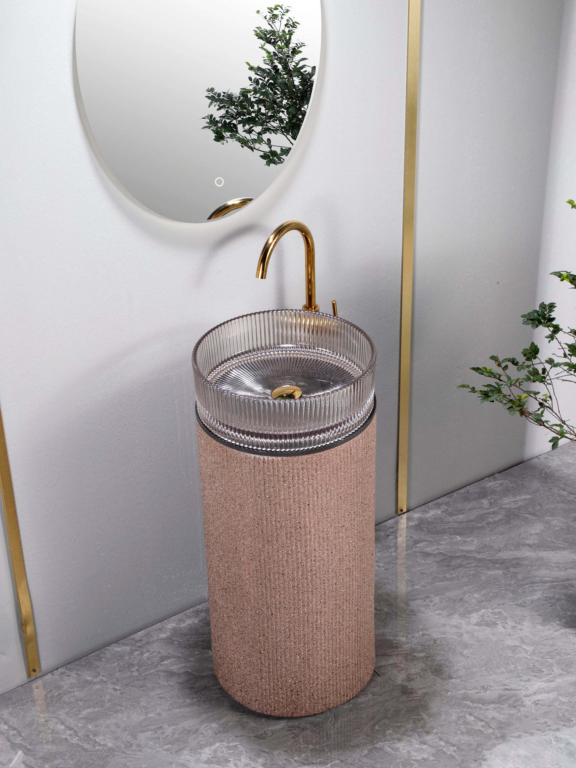 Classic Column by Zinarch - Brown Sand Stone