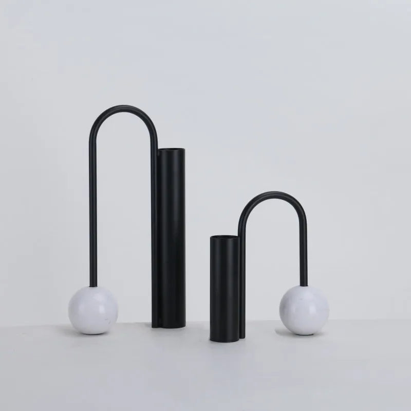 Industrial Chic – Steel Tube Vase