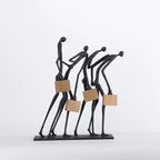 Journey Together – Linear People Sculpture