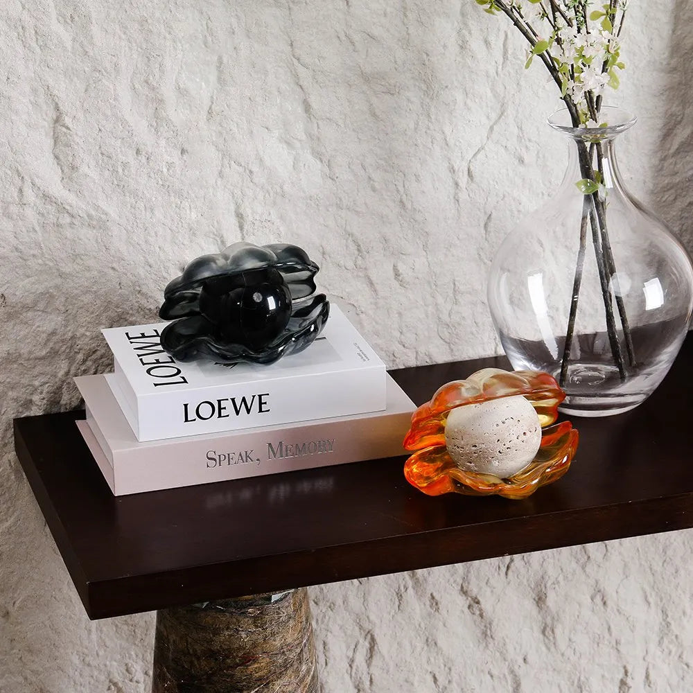 Modern Home Decor Tabletop Decor – Ball in Pearl Object