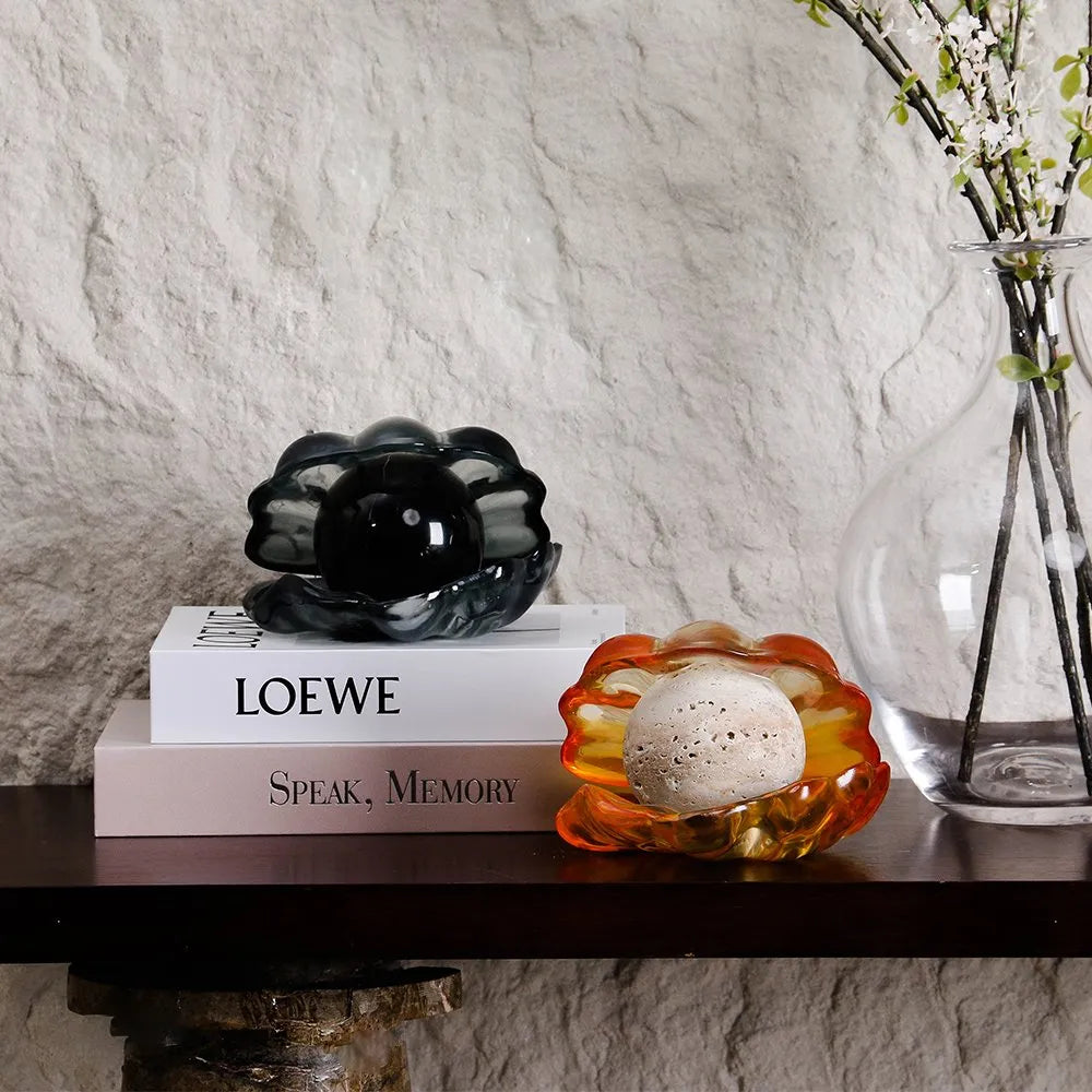 Modern Home Decor Tabletop Decor – Ball in Pearl Object