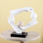 Home Decor Room Decor Heart In Hands Tabletop Decor