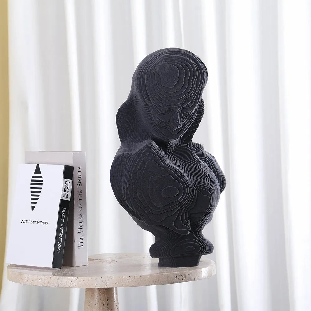 Decorations For Home Character Flocking & Resin Sculpture