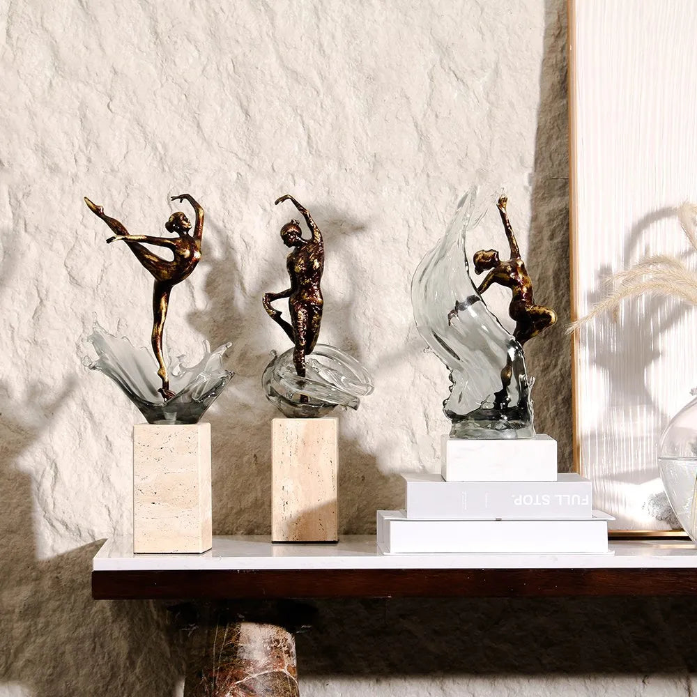 Interior Decoration – Dancer in Water Sculpture