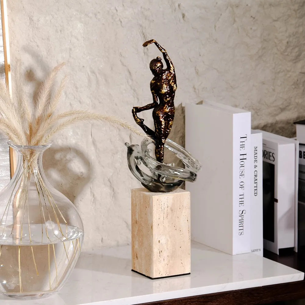 Interior Decoration – Dancer in Water Sculpture